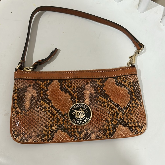 Dooney and Burke mini purse/ wristlet - Picture 2 of 3